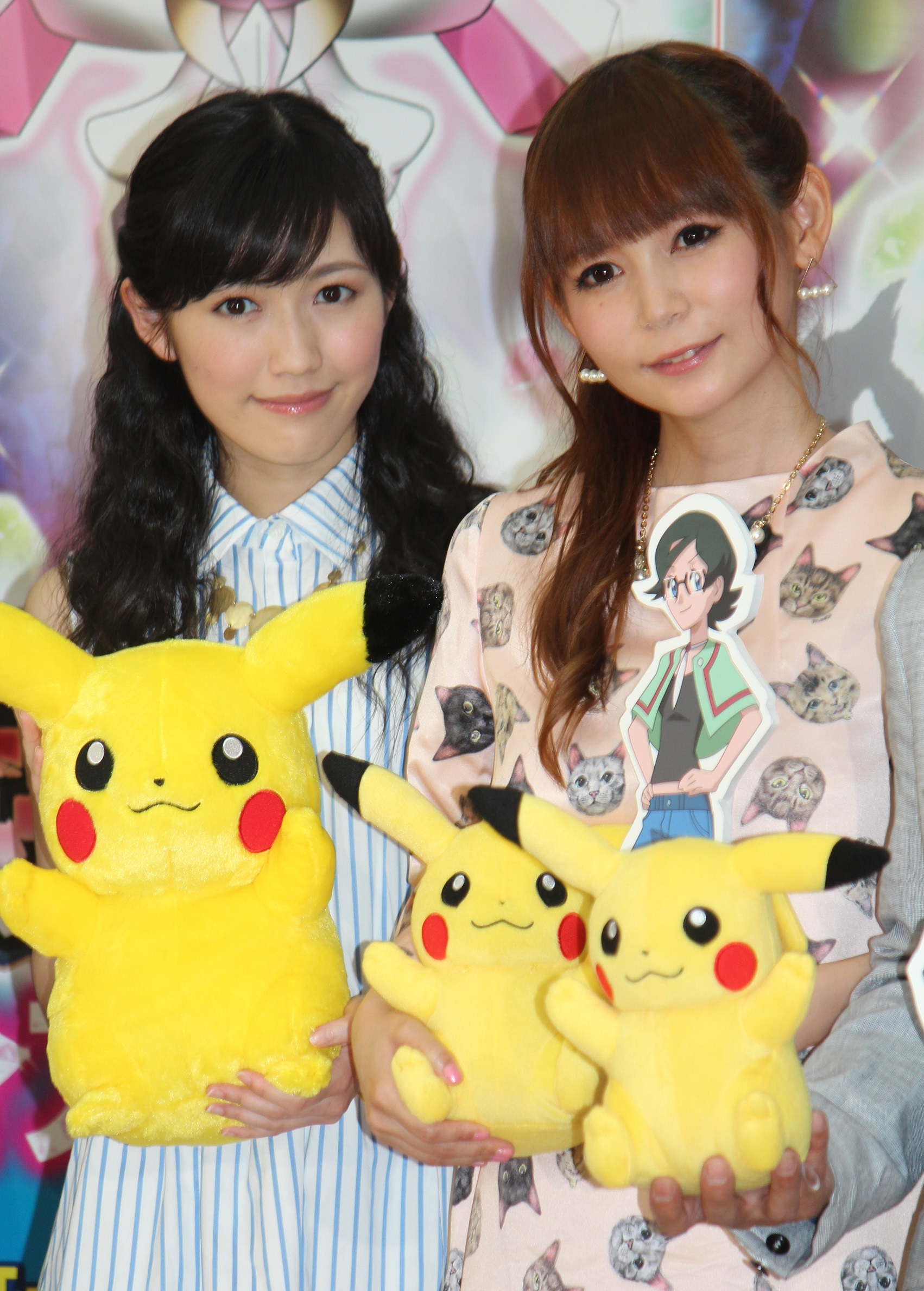 渡辺麻友 ポケモン映画に初挑戦 中川翔子 かすれ声ながらも 本編はバッチリ エンタメovo オーヴォ