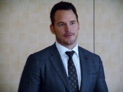 スター・ロードことピーター・クイル役のクリス・プラット